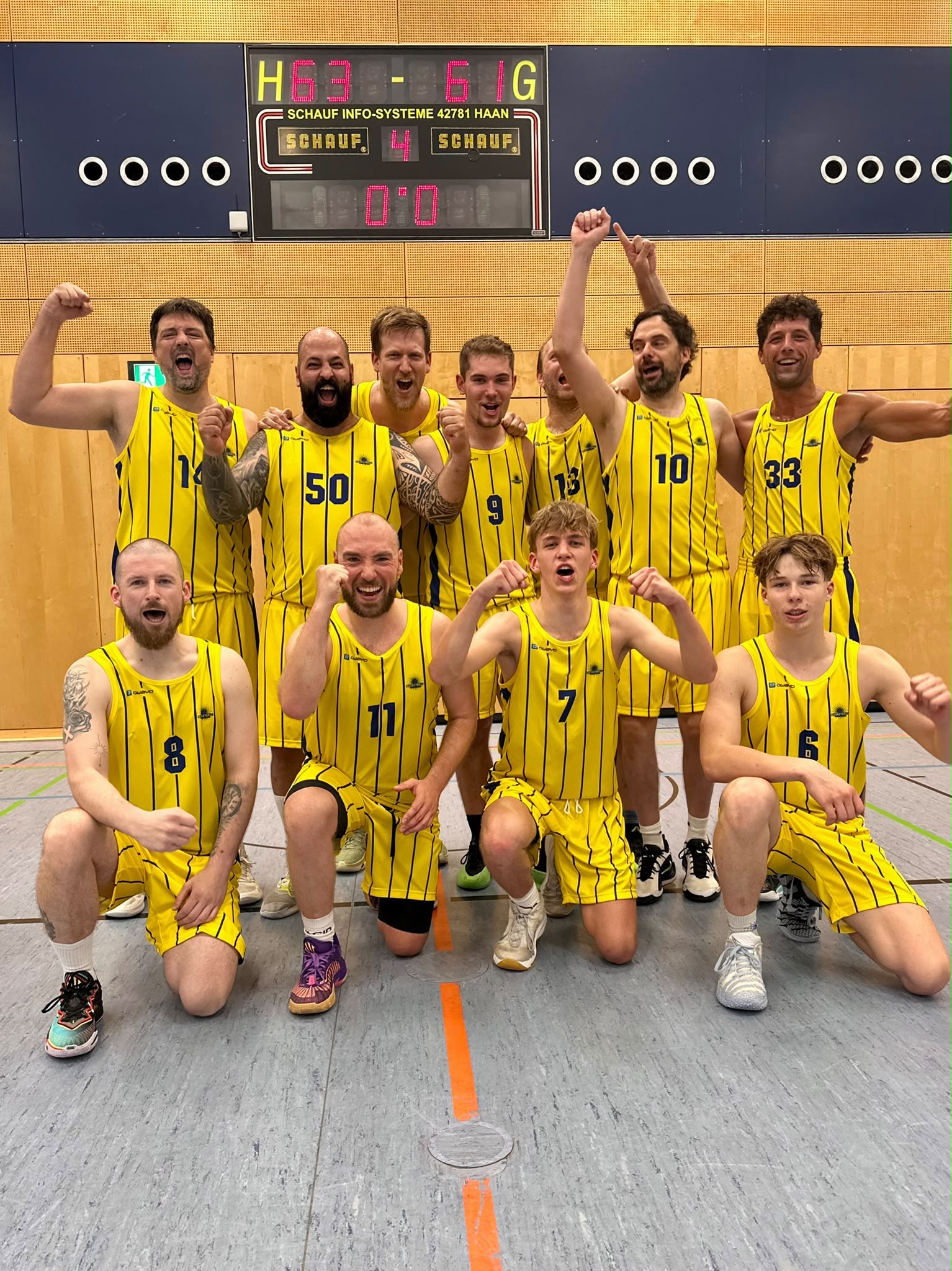 Herren-Team der KSG Gerlingen Basketball