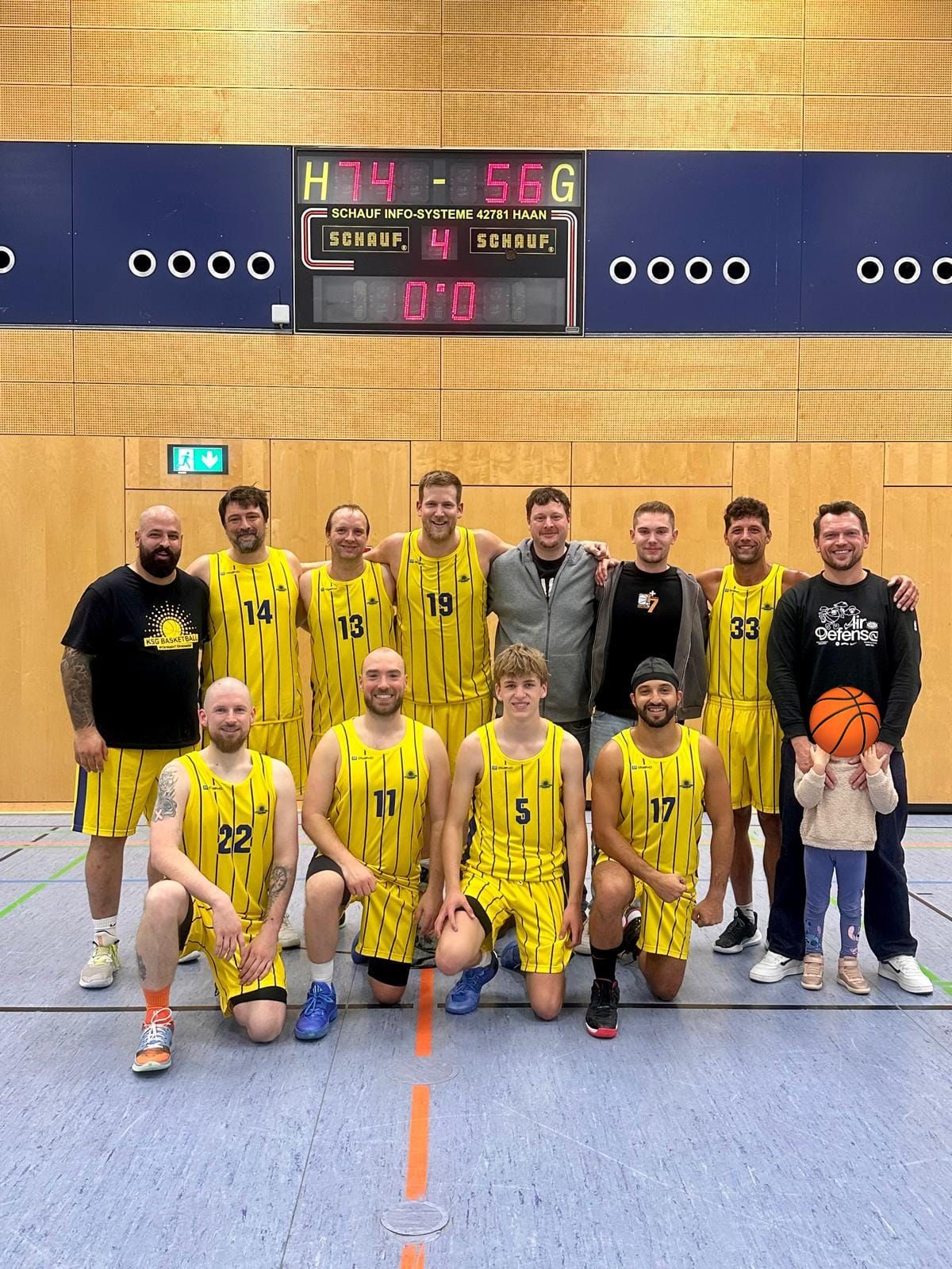 Herren-Team der KSG Gerlingen Basketball