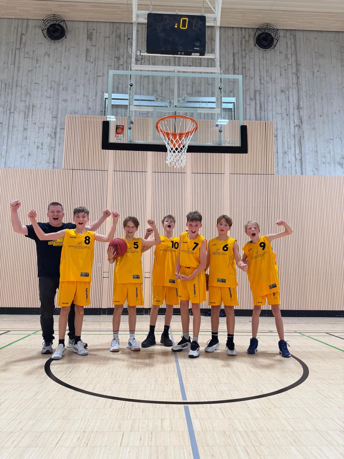 U12m der KSG Gerlingen Basketball